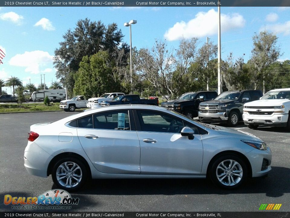 2019 Chevrolet Cruze LT Silver Ice Metallic / Jet Black/­Galvanized Photo #6