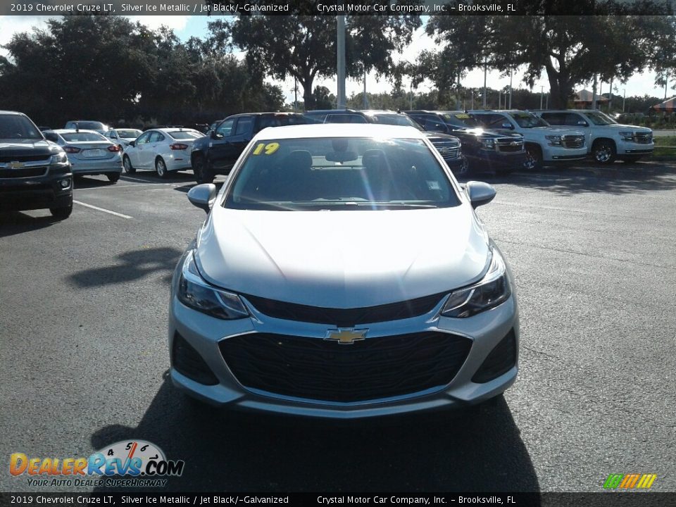 2019 Chevrolet Cruze LT Silver Ice Metallic / Jet Black/­Galvanized Photo #8