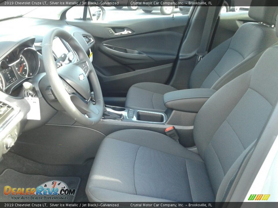 2019 Chevrolet Cruze LT Silver Ice Metallic / Jet Black/­Galvanized Photo #9