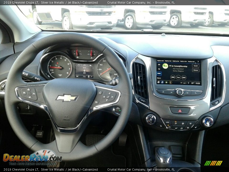 2019 Chevrolet Cruze LT Silver Ice Metallic / Jet Black/­Galvanized Photo #13