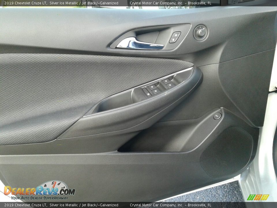 2019 Chevrolet Cruze LT Silver Ice Metallic / Jet Black/­Galvanized Photo #17
