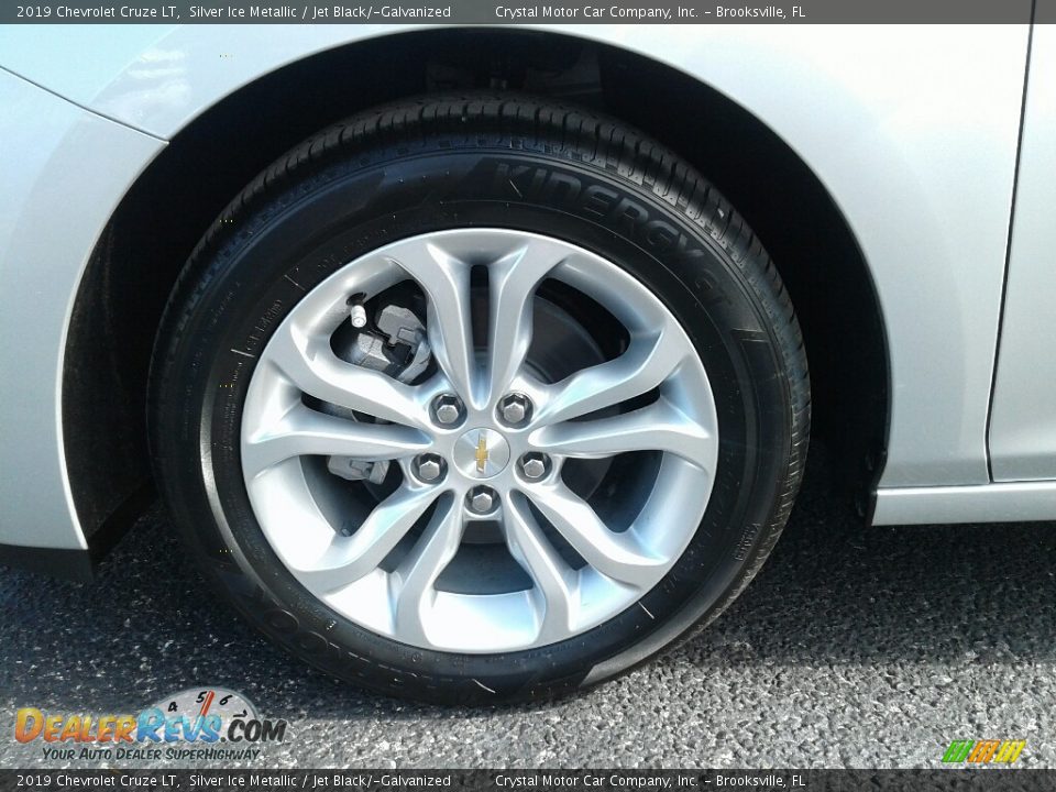 2019 Chevrolet Cruze LT Silver Ice Metallic / Jet Black/­Galvanized Photo #20