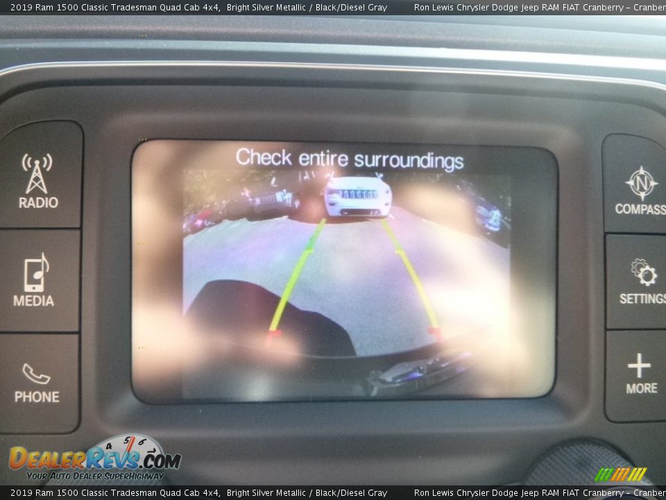 2019 Ram 1500 Classic Tradesman Quad Cab 4x4 Bright Silver Metallic / Black/Diesel Gray Photo #18