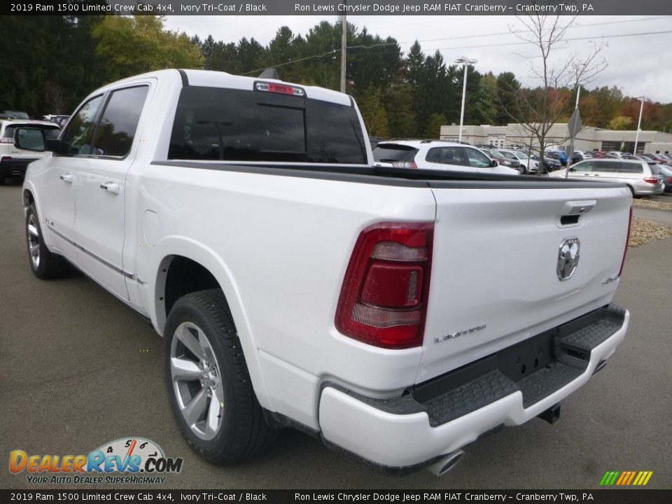 2019 Ram 1500 Limited Crew Cab 4x4 Ivory Tri–Coat / Black Photo #2