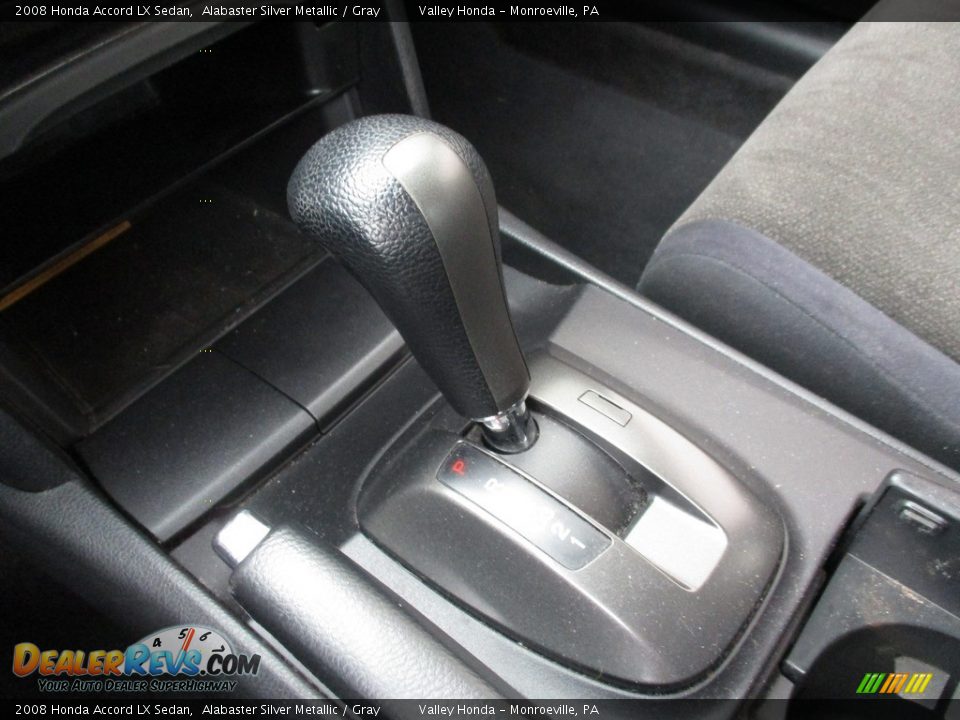 2008 Honda Accord LX Sedan Alabaster Silver Metallic / Gray Photo #13