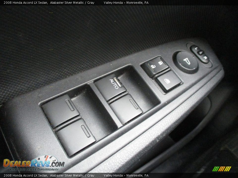 2008 Honda Accord LX Sedan Alabaster Silver Metallic / Gray Photo #18