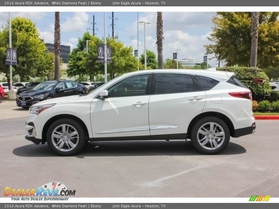2019 Acura RDX Advance White Diamond Pearl / Ebony Photo #4