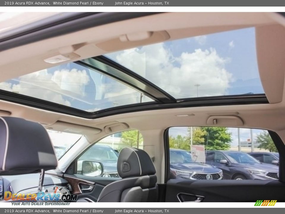 2019 Acura RDX Advance White Diamond Pearl / Ebony Photo #14