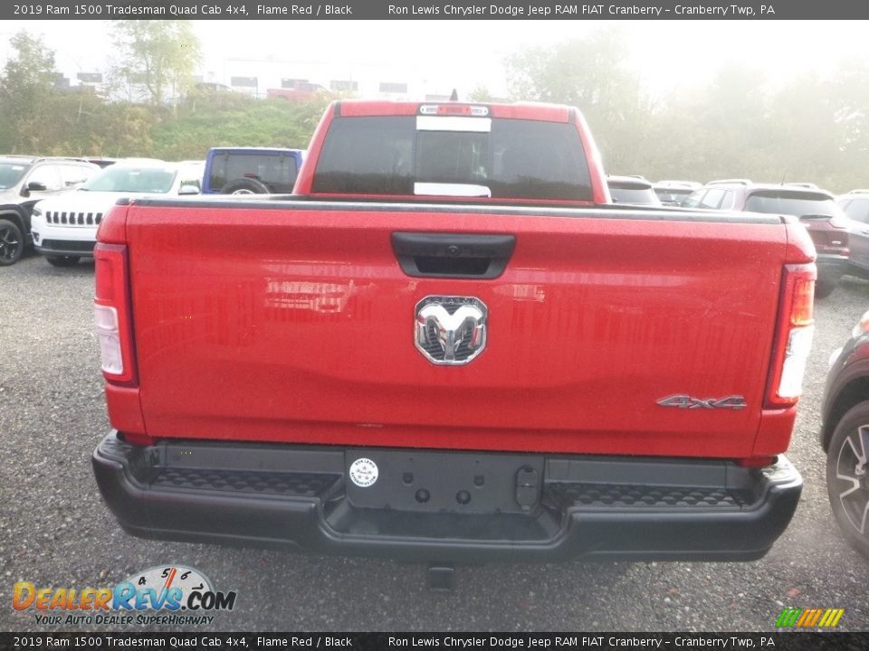 2019 Ram 1500 Tradesman Quad Cab 4x4 Flame Red / Black Photo #4