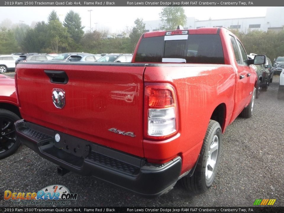 2019 Ram 1500 Tradesman Quad Cab 4x4 Flame Red / Black Photo #5