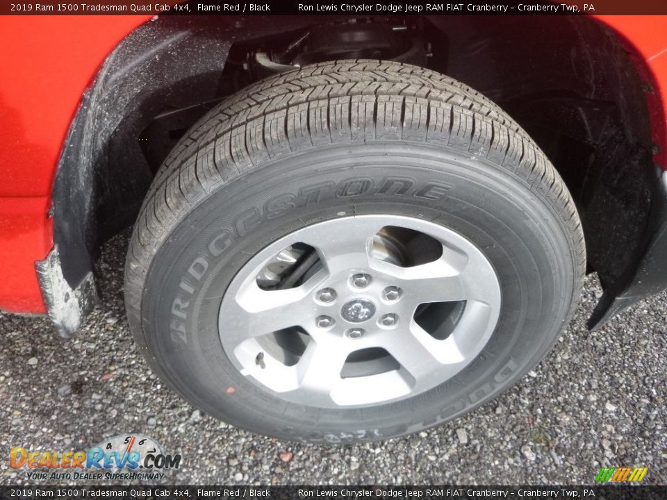 2019 Ram 1500 Tradesman Quad Cab 4x4 Flame Red / Black Photo #8