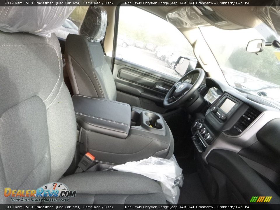2019 Ram 1500 Tradesman Quad Cab 4x4 Flame Red / Black Photo #9
