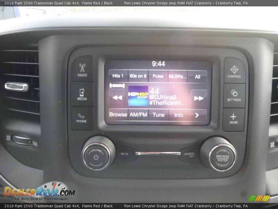 2019 Ram 1500 Tradesman Quad Cab 4x4 Flame Red / Black Photo #15