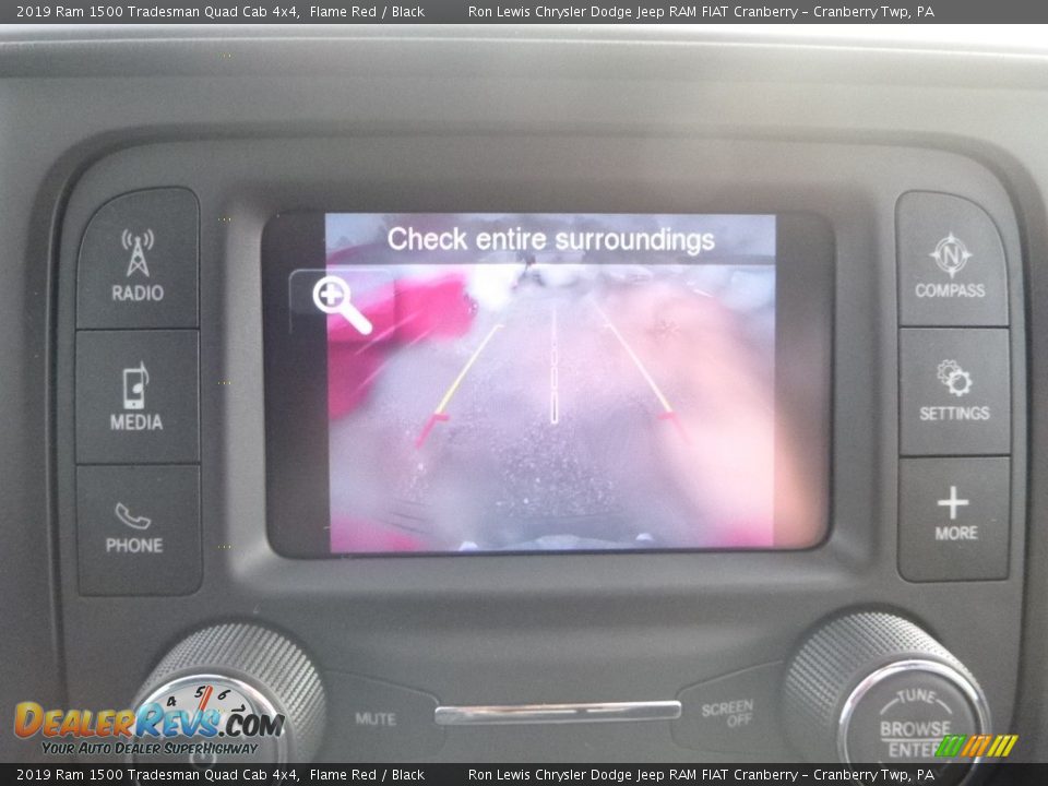 2019 Ram 1500 Tradesman Quad Cab 4x4 Flame Red / Black Photo #16