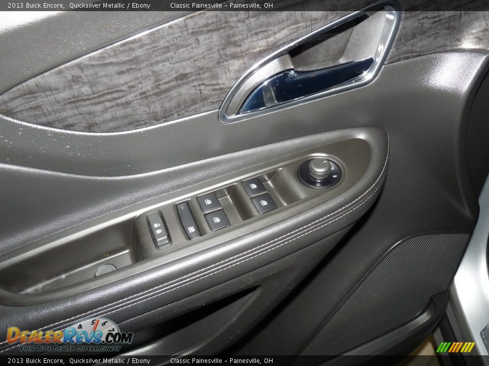 2013 Buick Encore Quicksilver Metallic / Ebony Photo #10