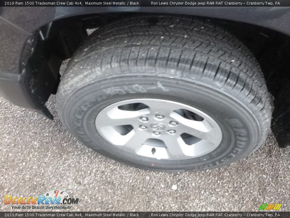 2019 Ram 1500 Tradesman Crew Cab 4x4 Maximum Steel Metallic / Black Photo #2