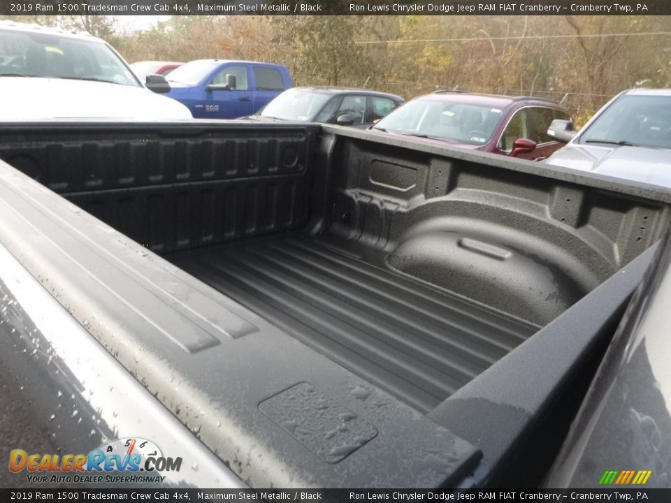 2019 Ram 1500 Tradesman Crew Cab 4x4 Maximum Steel Metallic / Black Photo #12