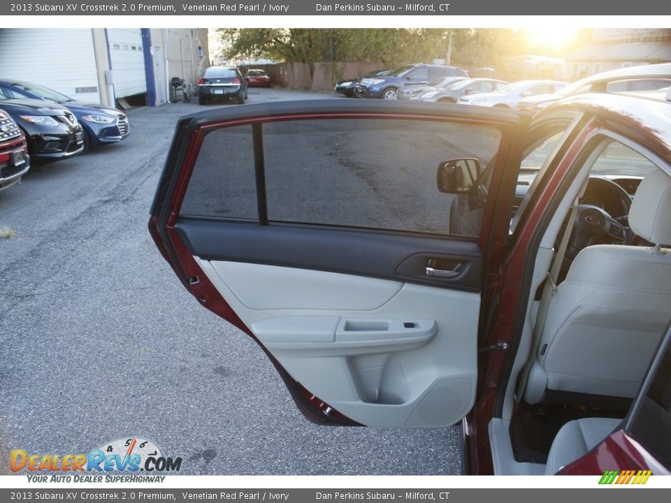 2013 Subaru XV Crosstrek 2.0 Premium Venetian Red Pearl / Ivory Photo #17
