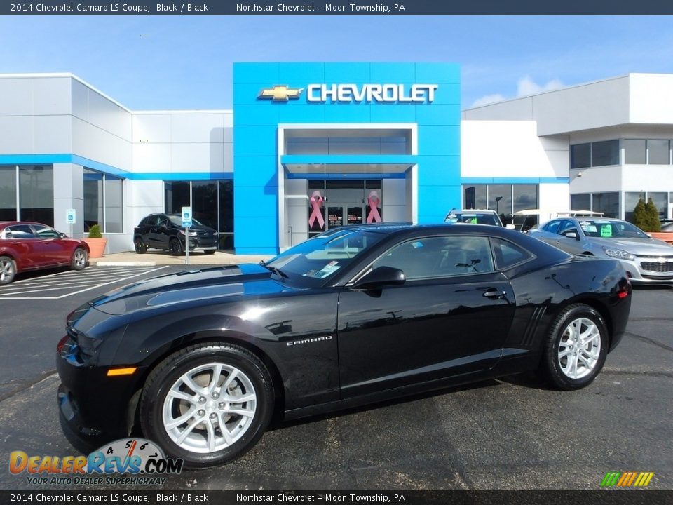 2014 Chevrolet Camaro LS Coupe Black / Black Photo #1