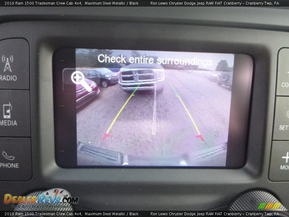 2019 Ram 1500 Tradesman Crew Cab 4x4 Maximum Steel Metallic / Black Photo #20