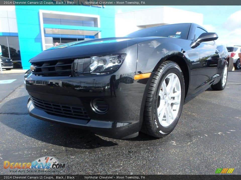 2014 Chevrolet Camaro LS Coupe Black / Black Photo #2
