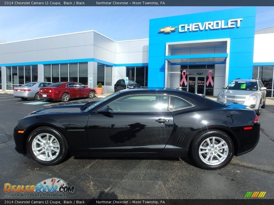 2014 Chevrolet Camaro LS Coupe Black / Black Photo #4