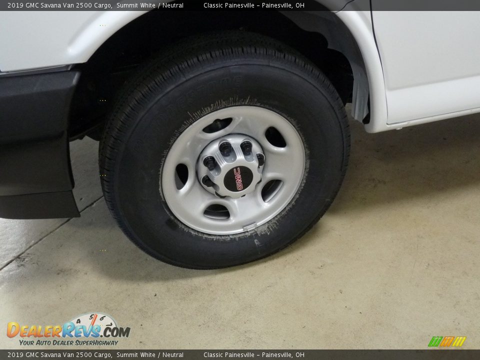 2019 GMC Savana Van 2500 Cargo Summit White / Neutral Photo #5