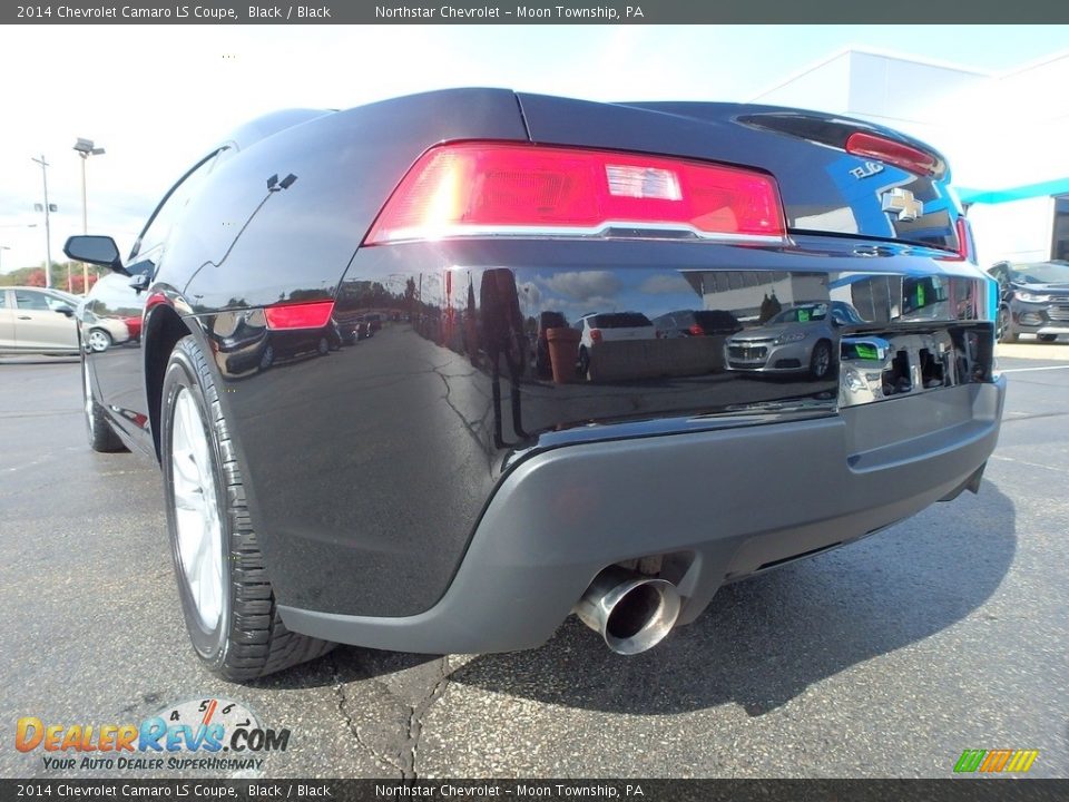 2014 Chevrolet Camaro LS Coupe Black / Black Photo #7