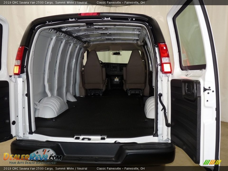 2019 GMC Savana Van 2500 Cargo Summit White / Neutral Photo #7