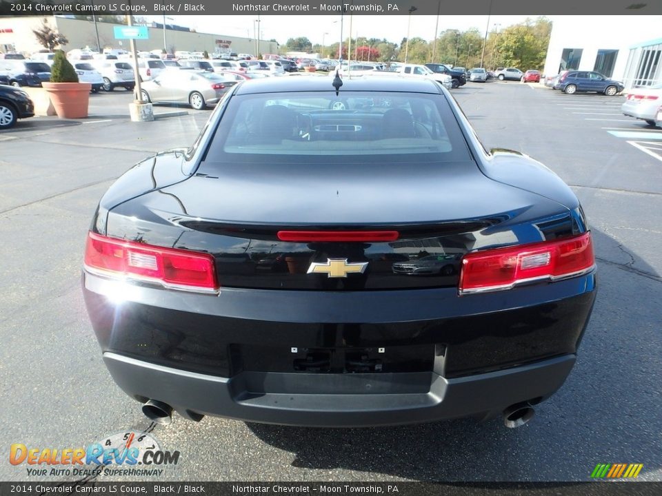 2014 Chevrolet Camaro LS Coupe Black / Black Photo #8