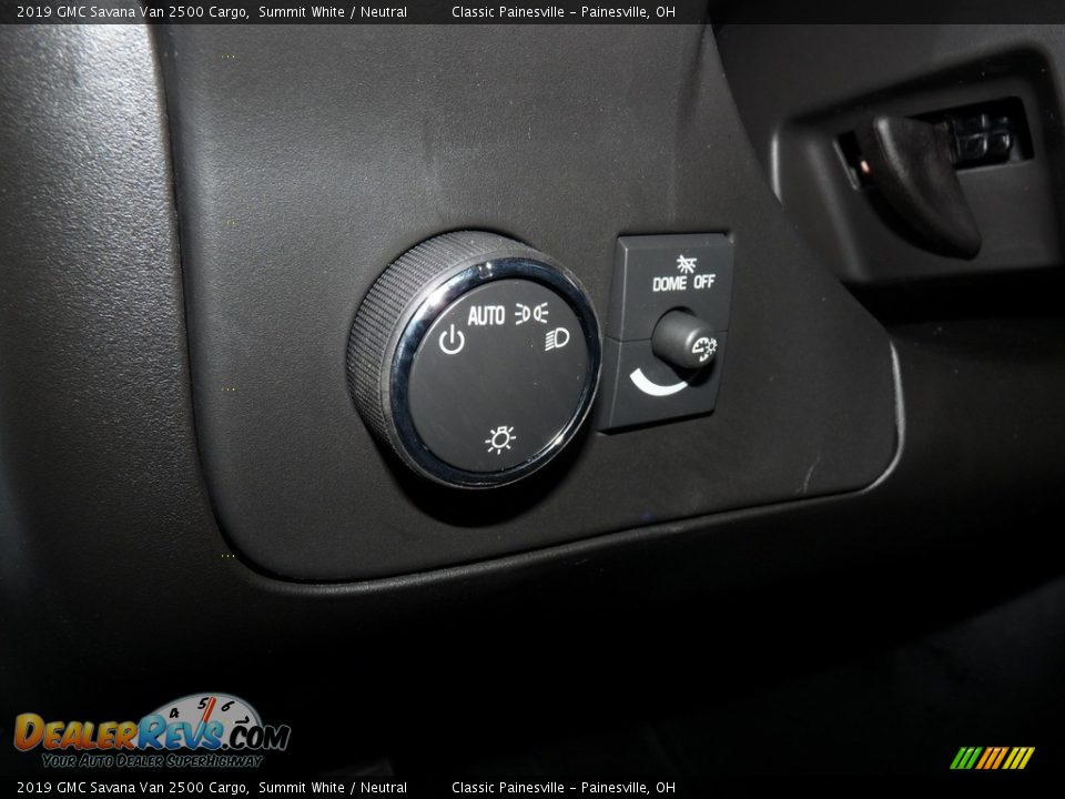 2019 GMC Savana Van 2500 Cargo Summit White / Neutral Photo #10