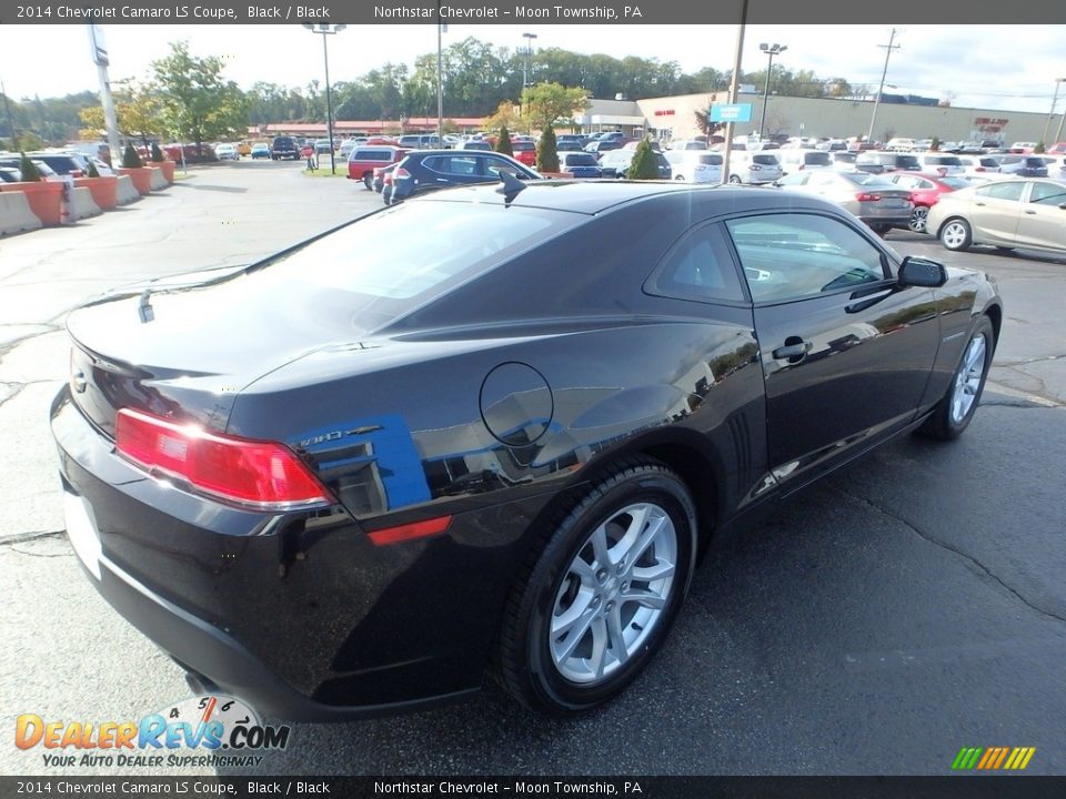 2014 Chevrolet Camaro LS Coupe Black / Black Photo #10