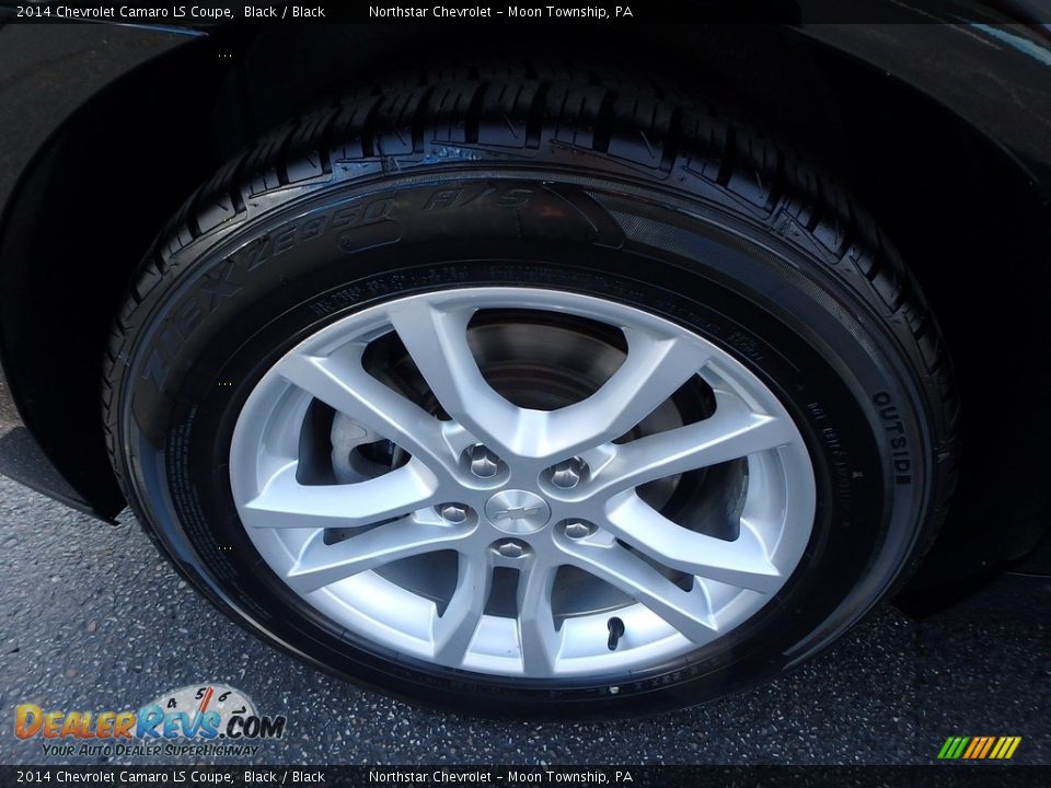 2014 Chevrolet Camaro LS Coupe Black / Black Photo #11
