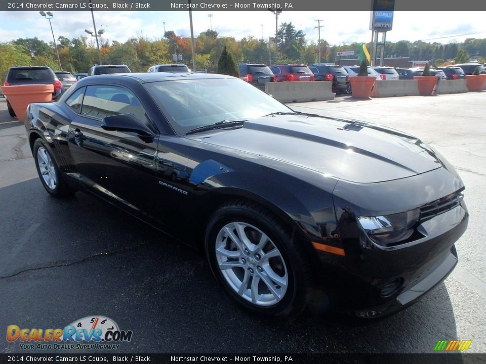2014 Chevrolet Camaro LS Coupe Black / Black Photo #14