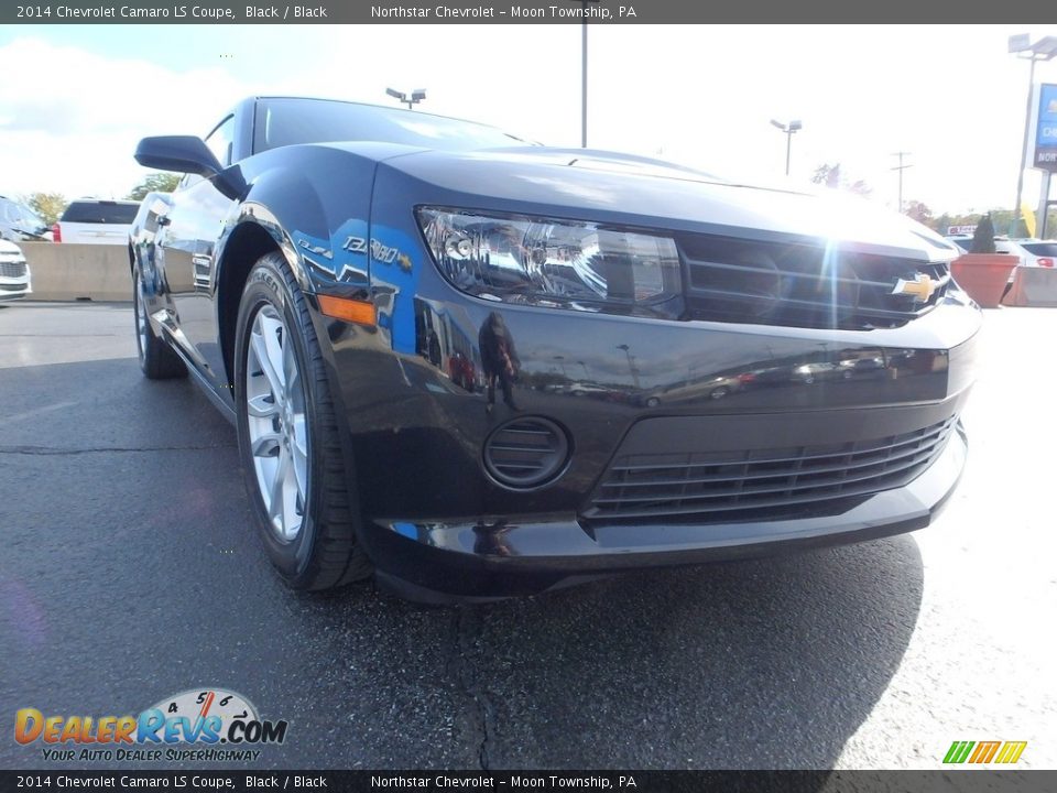 2014 Chevrolet Camaro LS Coupe Black / Black Photo #15