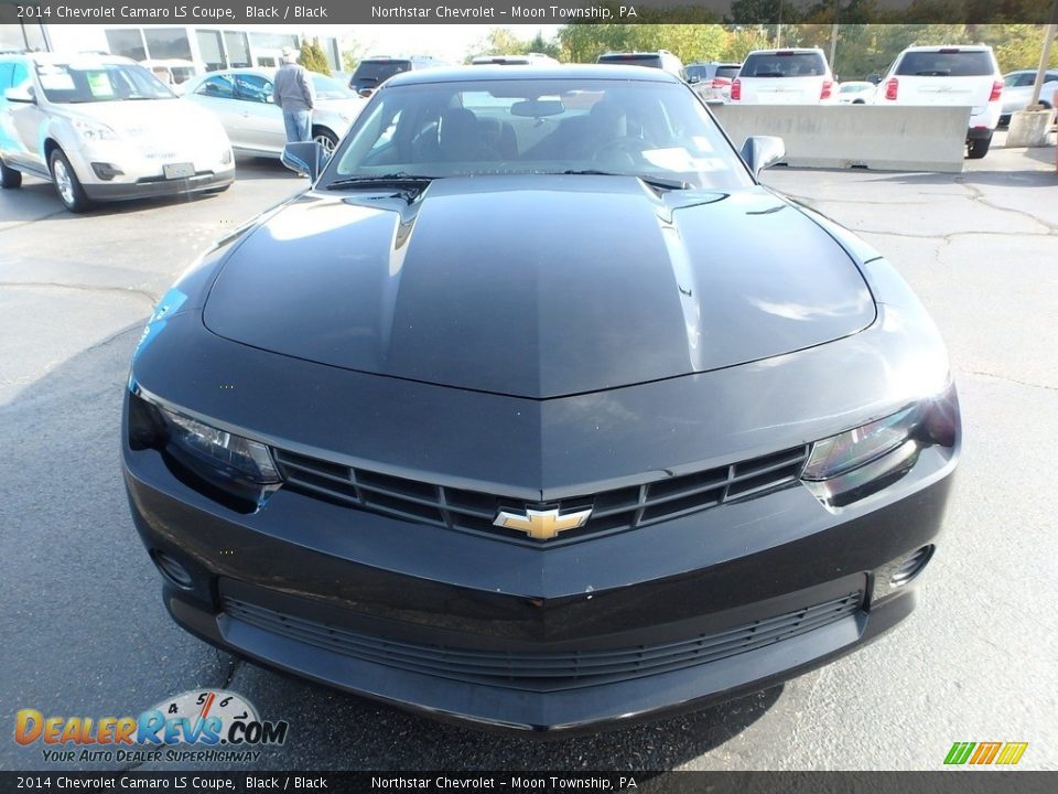 2014 Chevrolet Camaro LS Coupe Black / Black Photo #16