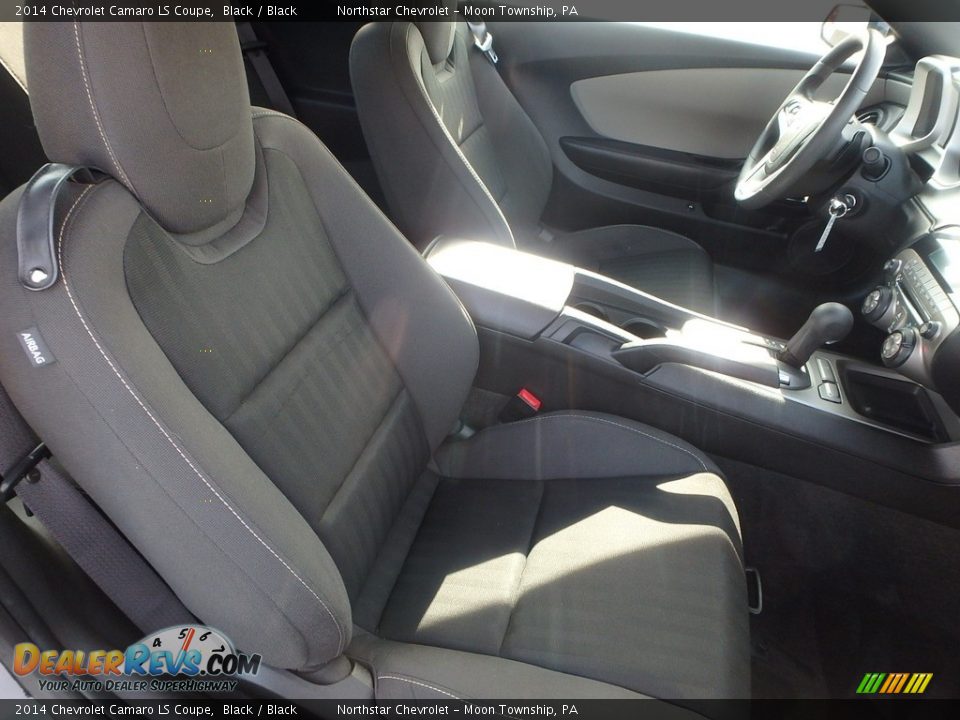 2014 Chevrolet Camaro LS Coupe Black / Black Photo #17