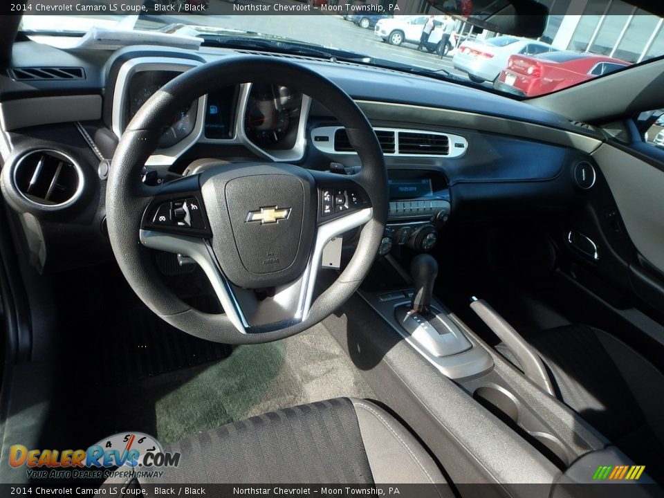 2014 Chevrolet Camaro LS Coupe Black / Black Photo #23