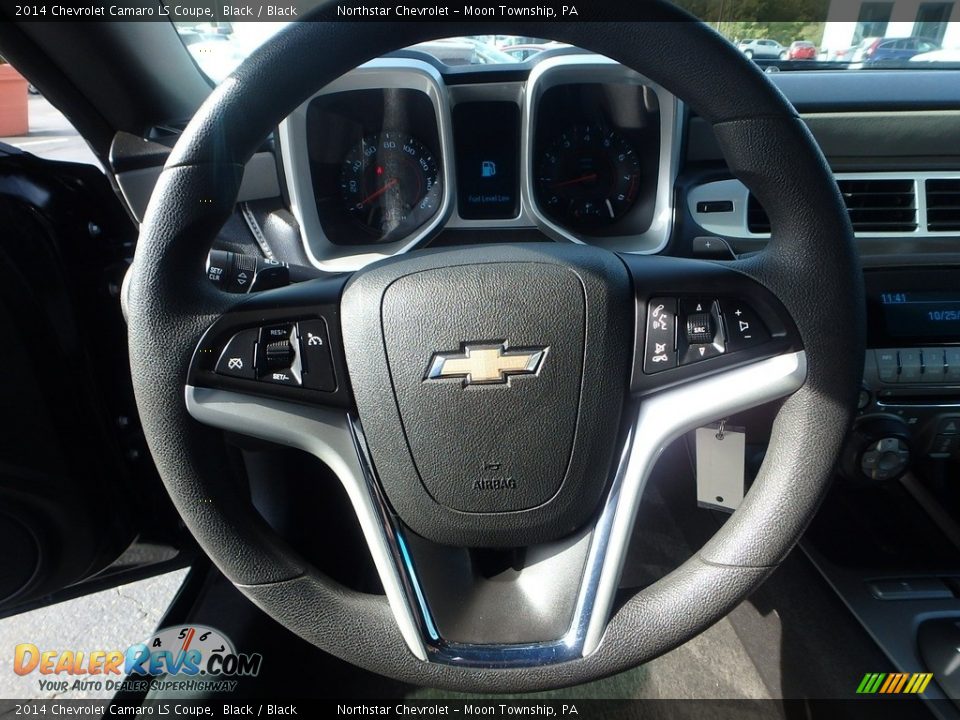 2014 Chevrolet Camaro LS Coupe Black / Black Photo #27