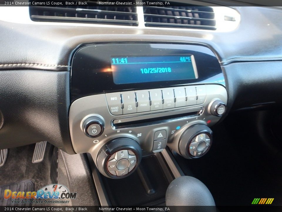 2014 Chevrolet Camaro LS Coupe Black / Black Photo #28