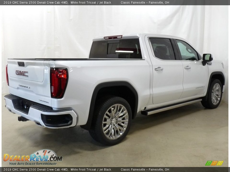 2019 GMC Sierra 1500 Denali Crew Cab 4WD White Frost Tricoat / Jet Black Photo #2