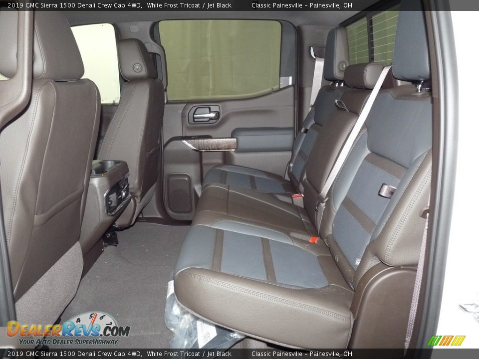 2019 GMC Sierra 1500 Denali Crew Cab 4WD White Frost Tricoat / Jet Black Photo #8