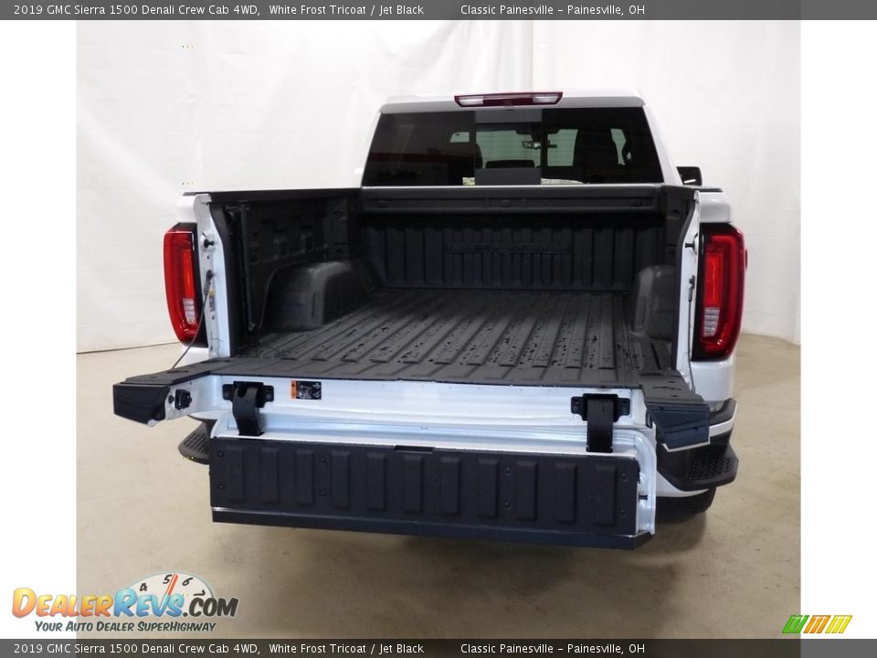 2019 GMC Sierra 1500 Denali Crew Cab 4WD White Frost Tricoat / Jet Black Photo #10