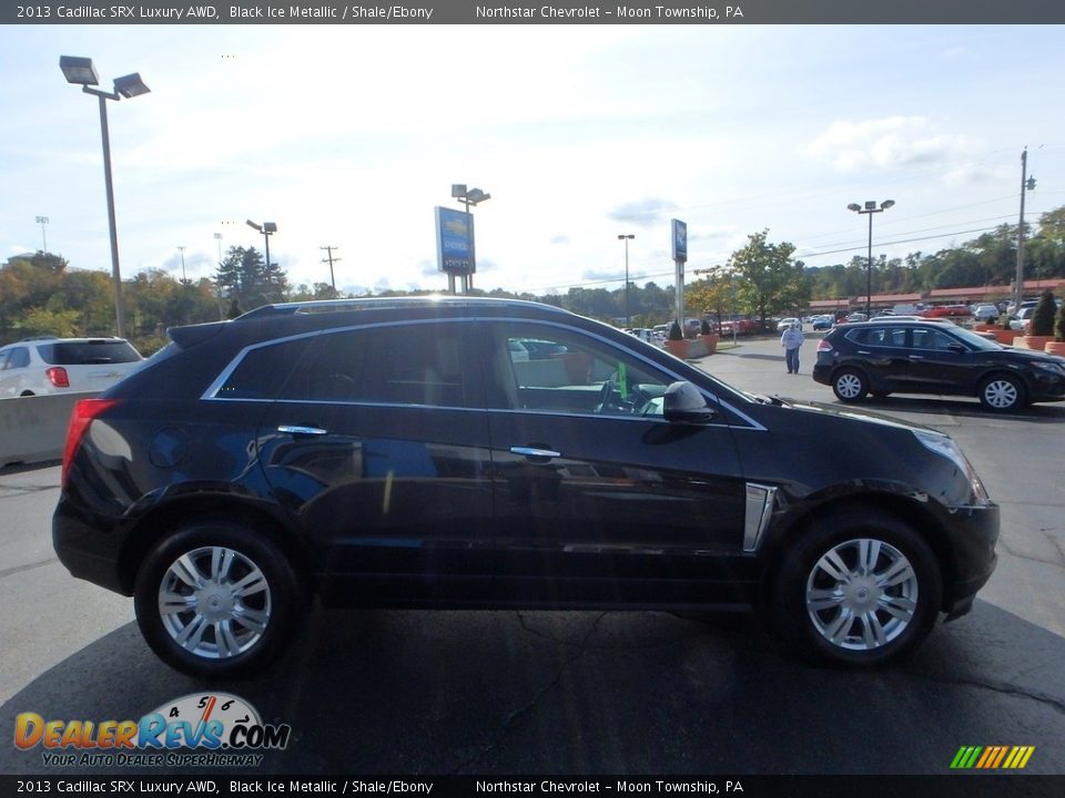2013 Cadillac SRX Luxury AWD Black Ice Metallic / Shale/Ebony Photo #10