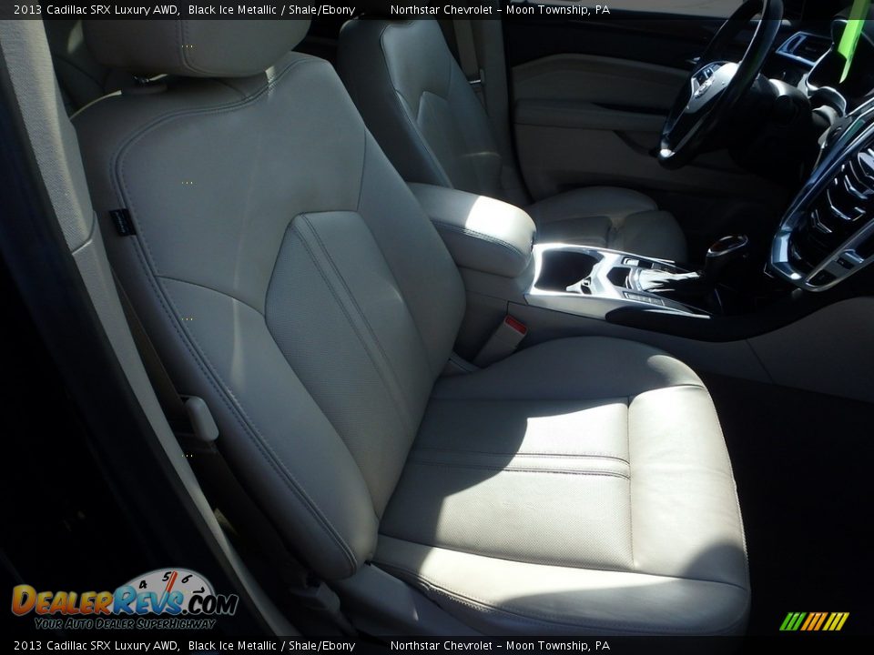 2013 Cadillac SRX Luxury AWD Black Ice Metallic / Shale/Ebony Photo #15