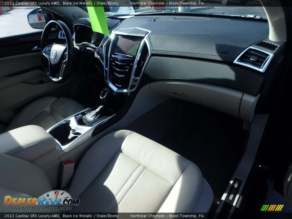 2013 Cadillac SRX Luxury AWD Black Ice Metallic / Shale/Ebony Photo #16