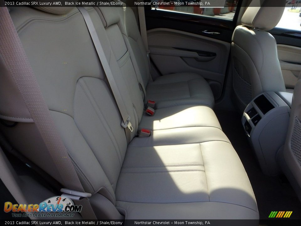 2013 Cadillac SRX Luxury AWD Black Ice Metallic / Shale/Ebony Photo #19