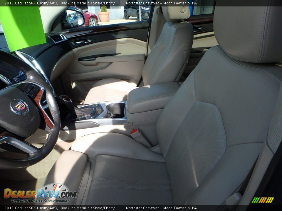 2013 Cadillac SRX Luxury AWD Black Ice Metallic / Shale/Ebony Photo #20