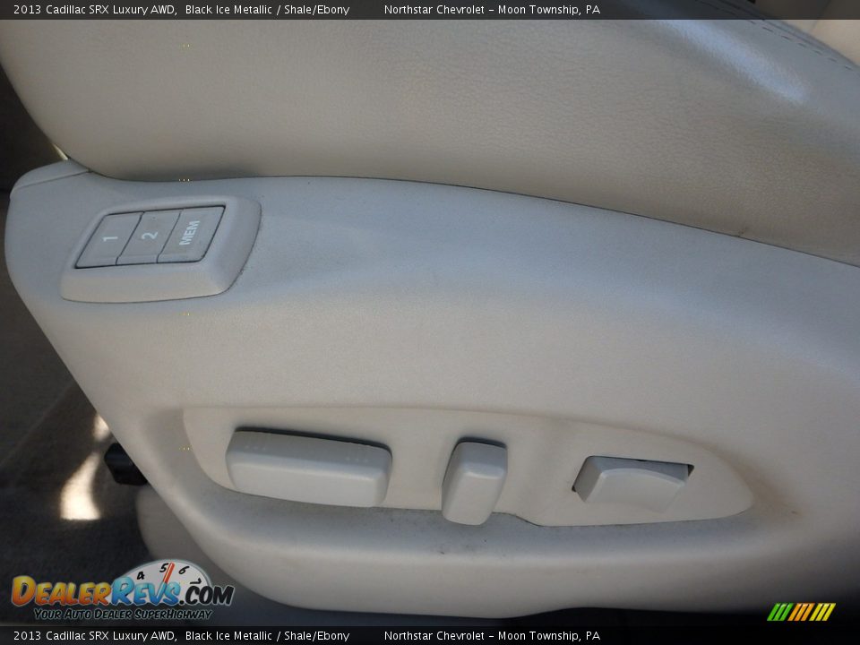 2013 Cadillac SRX Luxury AWD Black Ice Metallic / Shale/Ebony Photo #24