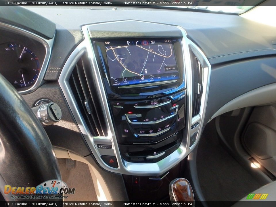 2013 Cadillac SRX Luxury AWD Black Ice Metallic / Shale/Ebony Photo #27